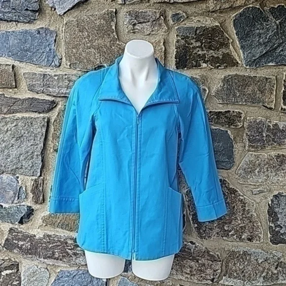 LAFAYETTE 148 New York Jacket Career in Blue Size 8 - Picture 1 of 9